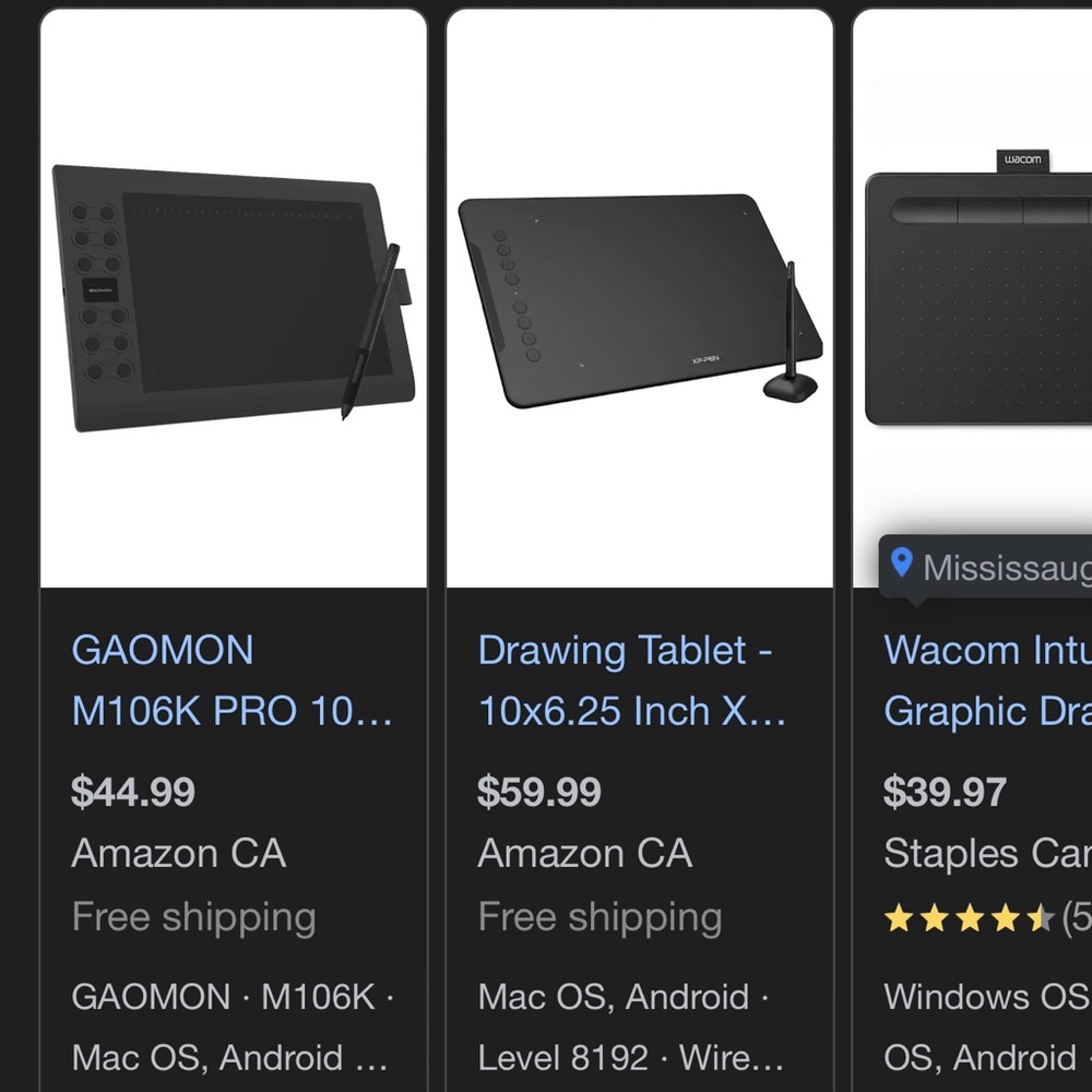 Gaomon M106K professional graphics tablet